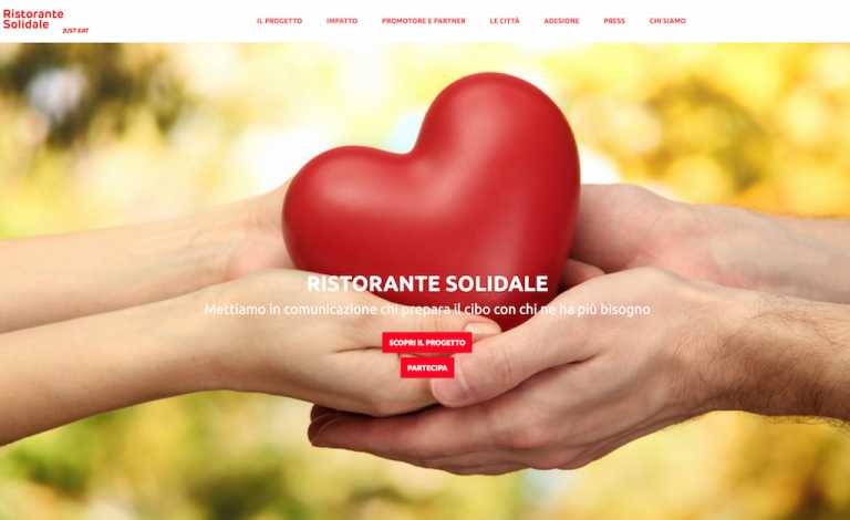 Just Eat - Sito Ristorante Solidale.it