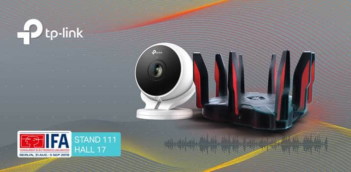 TP-Link porta a IFA 2018 i nuovi router e le videocamere per la sicurezza