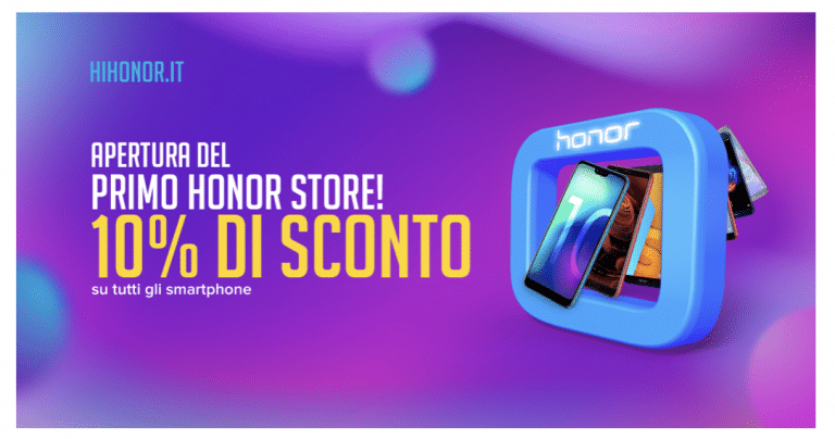 Honor apre ad Arese il primo temporary store: sconti e promozioni
