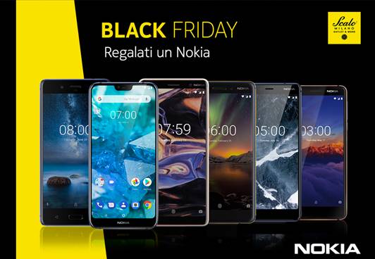 Nokia si prepara al Black Friday: promozioni anche nel suo temporary store
