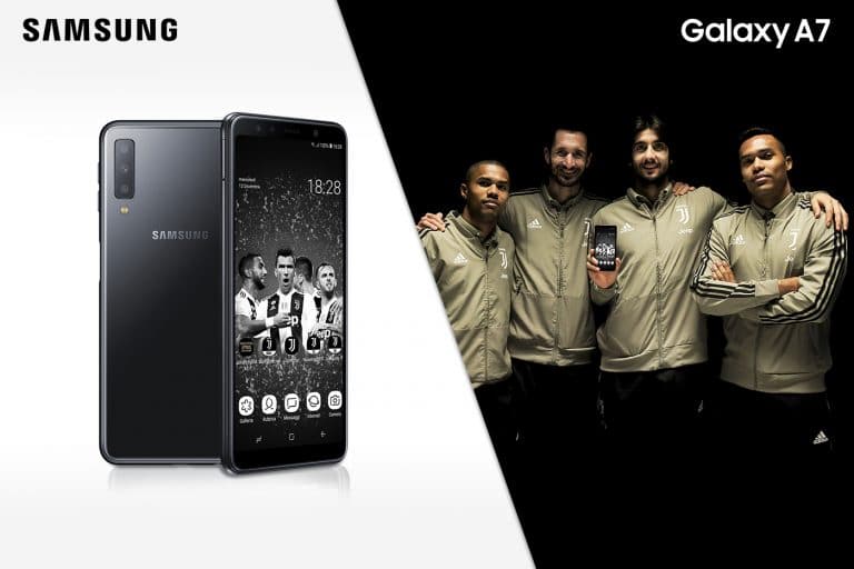 Samsung Galaxy A7 arriva in versione Juventus Special Edition