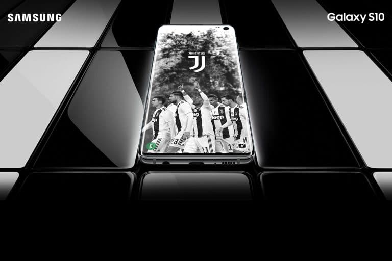 Lo smartphone in bianco e nero: ecco il Galaxy S10 Juventus Special Edition﻿