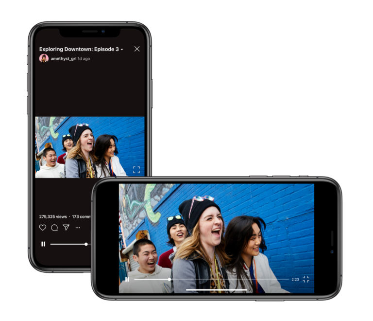 IGTV: arriva la possibilità di creare e vedere video in landscape