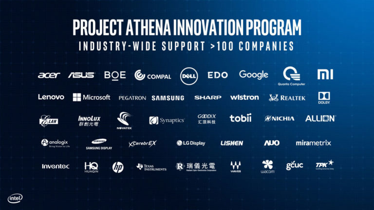 Intel-Project-Athena-Innovation-Partners