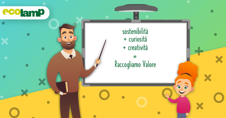 Il progetto di Ecolamp per le scuole su riciclo e sostenibilità ambientale