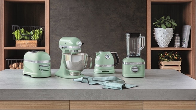 KitchenAid: veste la tua cucina di nuovo con la Suite Pistacchio