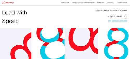 OnePlus Serie 8: oggi la presentazione in streaming