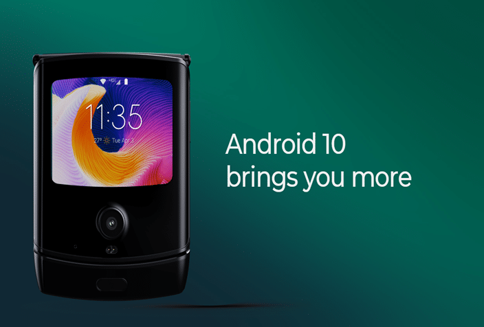 Motorola Razr: da oggi disponibile l'aggiornamento ad Android 10