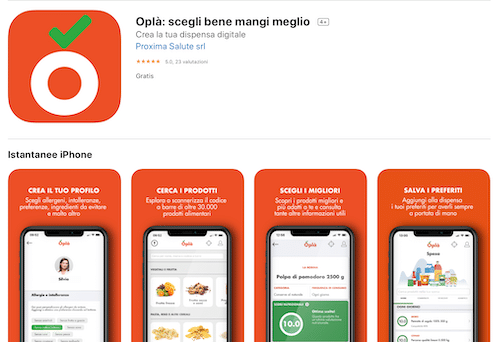 Oplà è l'app Made in Italy per scegliere e mangiare meglio
