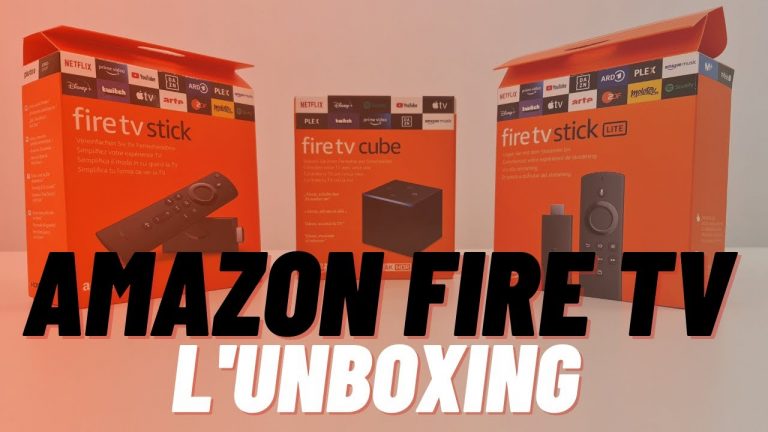 Amazon Fire Tv: video unboxing di Stick Lite, Stick e Cube
