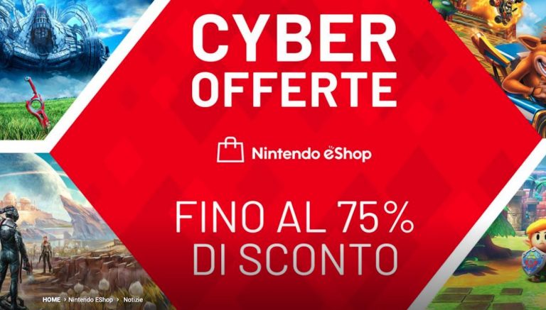 Nintendo eShop: grandi sconti su una serie di titoli per Switch