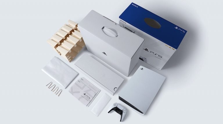 PlayStation Sony Riciclabile Packaging
