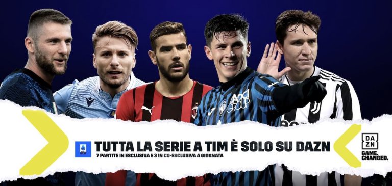 Su Dazn tutto pronto per la prima giornata della Serie A Tim