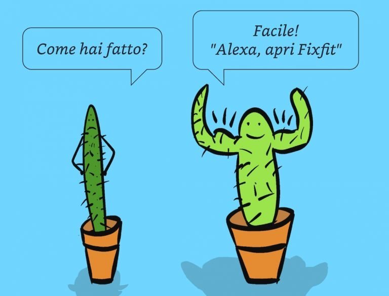 Alexa diventa anche personal trainer: “Alexa, apri Fixfit”
