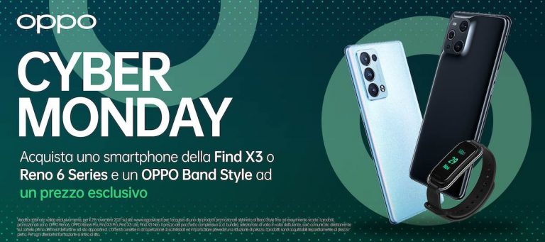 Oppo Cyber Monday: tutte le promozioni dello Store