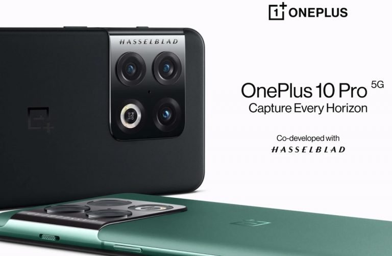 OnePlus 10 Pro si mostra: tre fotocamere posteriori a marchio Hasselblad