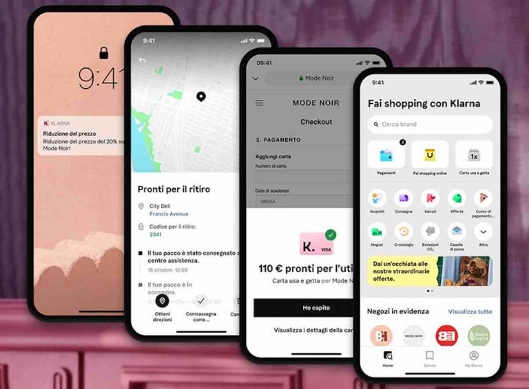Klarna smartphone mobile shopping