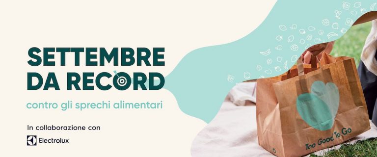 Sprechi alimentari: Electrolux partner dell’iniziativa “Settembre da Record”
