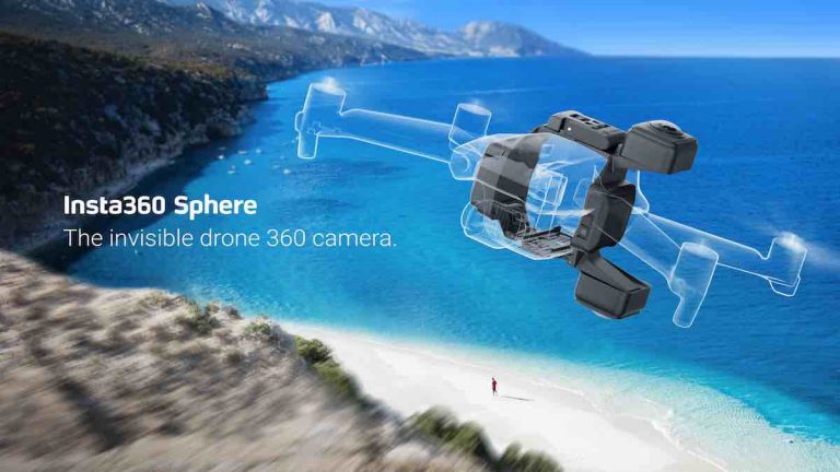 Scocca l’ora di Insta360 Sphere, la videocamera per video con i droni DJI Mavic Air 2 e 2S