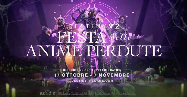Destiny 2, torna l’evento più spaventoso dell’anno: la Festa delle Anime Perdute