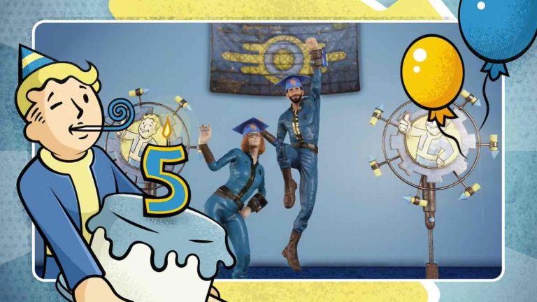 Fallout 76: Bethesda festeggia i 5 anni con iniziative speciali fino al 14 novembre