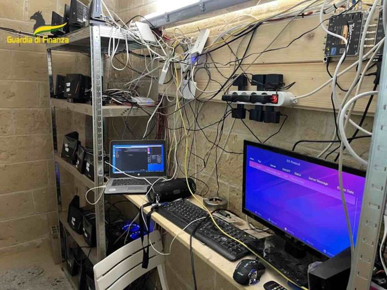 guardia finanza sky pirateria igizmo