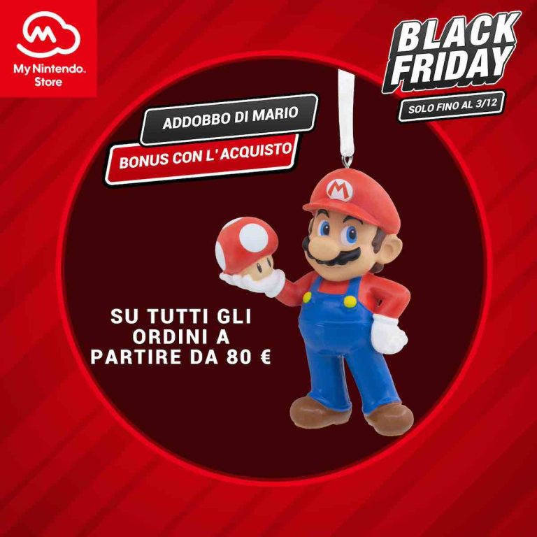 Nintendo: al via i saldi del Black Friday su eShop e Store