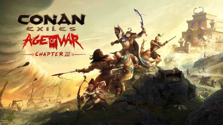 Conan Exiles aggiunge l’assedio PvE in un nuovo aggiornamento Age of War Capitolo 3
