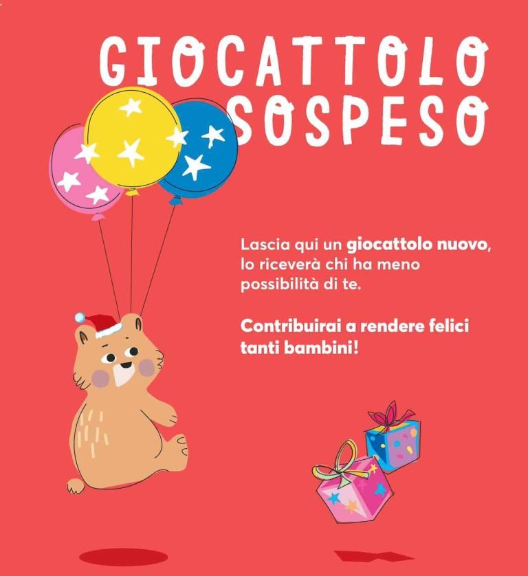 Al via Giocattolo Sospeso, iniziativa charity promossa da Assogiocattoli per Natale