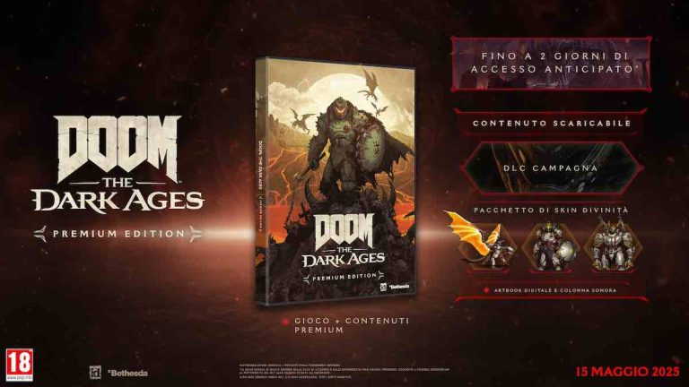 DOOM: The Dark Ages: nuovo trailer aspettando il lancio del 15 maggio