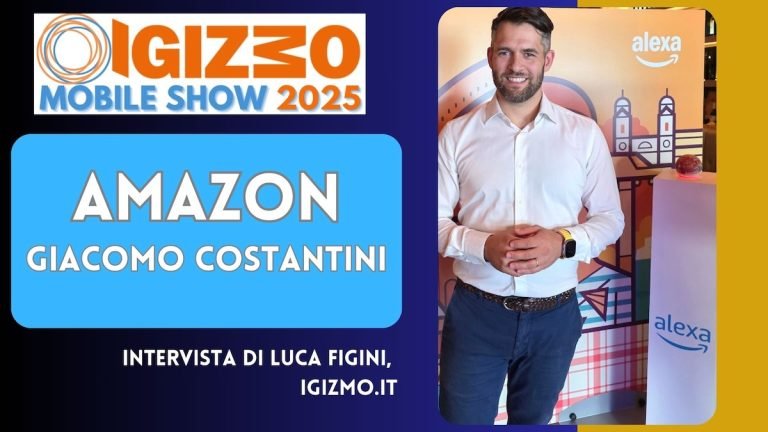 iGizmo Mobile Show 2025: intervista ad Amazon, Giacomo Costantini