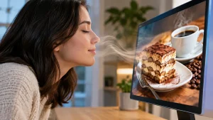 Dal caffè alla torta: presto potremo sentire gli aromi e i profumi online