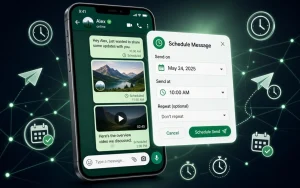 WhatsApp: in arrivo la funzione per programmare l’invio dei messaggi
